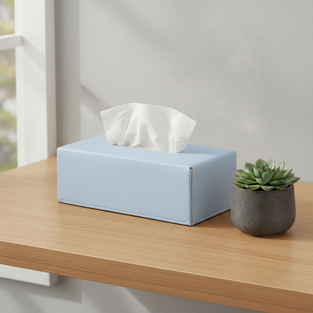 Caja pañuelos rectangular