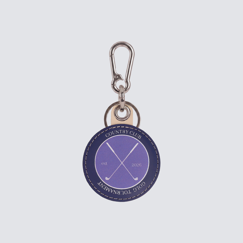Round Golf Club Charm