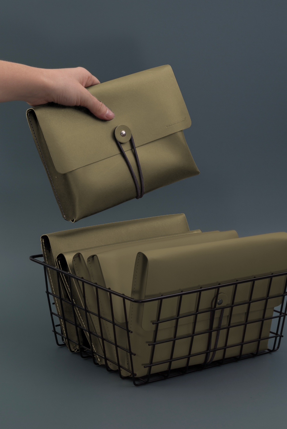 Horizontal Case 11"  Olive 
