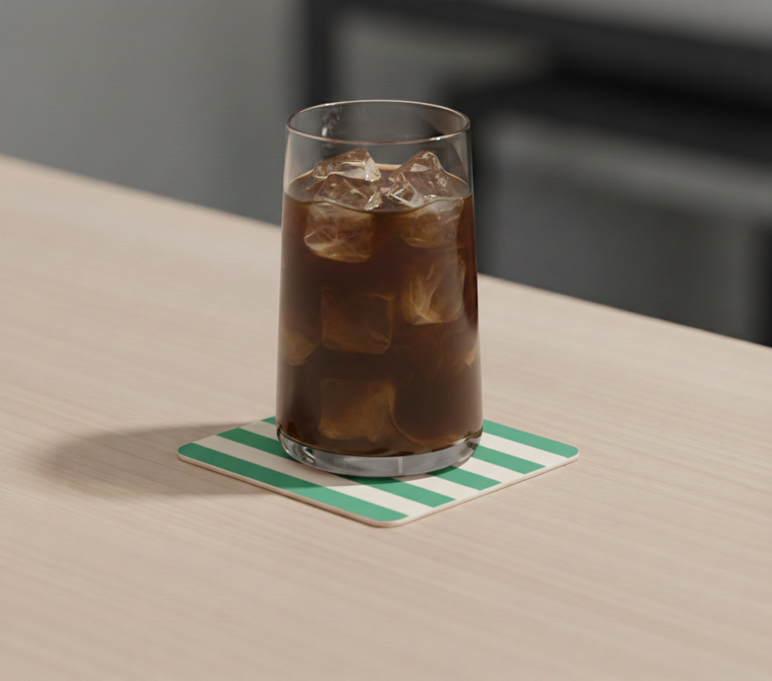 Posavasos cuadrados Rayas (x1)