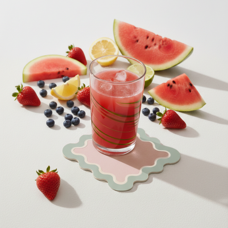 Posavasos cuadrado Ondas (x1)