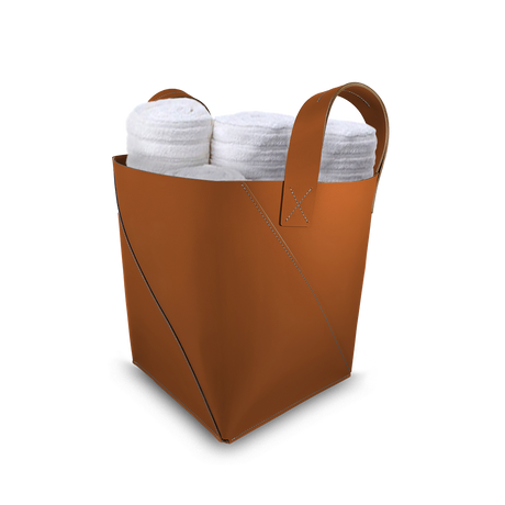 Waste bin with handles