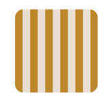 Square Coasters with Stripes (x1)