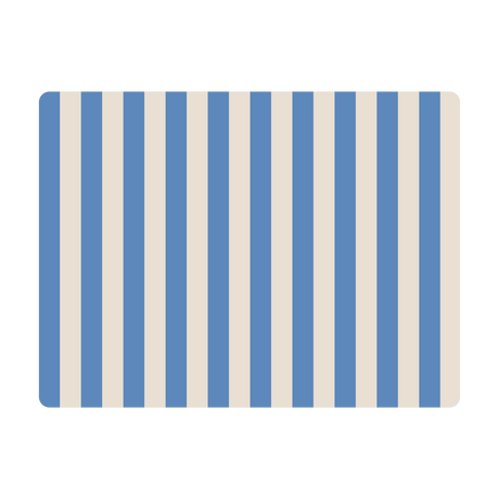 Mantel individual rectangular Rayas