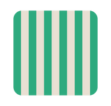 Square Coasters with Stripes (x1)