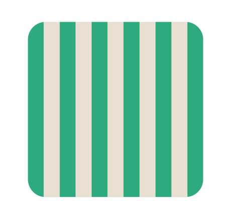 Posavasos cuadrados Rayas (x1)