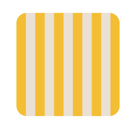 Posavasos cuadrados Rayas (x1)