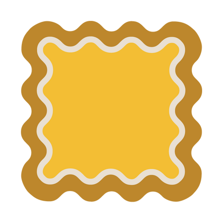 Posavasos cuadrado Ondas (x1)