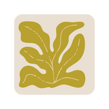 Square seaweed coaster (x1)