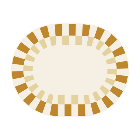 Mantel individual ovalado Soleil