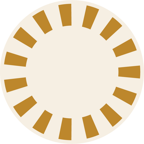 Posavasos redondo Soleil (x1)