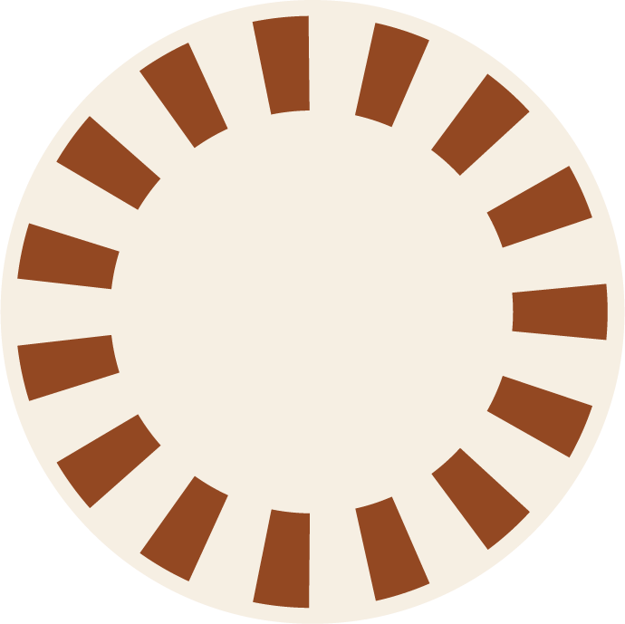 Posavasos redondo Soleil (x1)