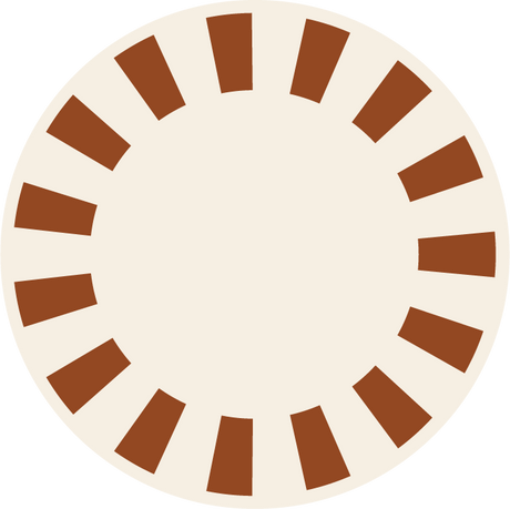 Posavasos redondo Soleil (x1)