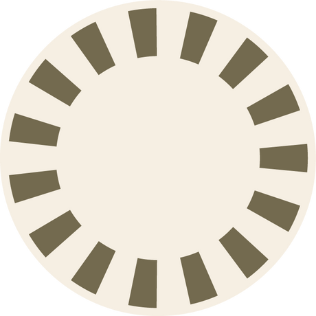 Posavasos redondo Soleil (x1)