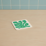 Square seaweed coaster (x1)