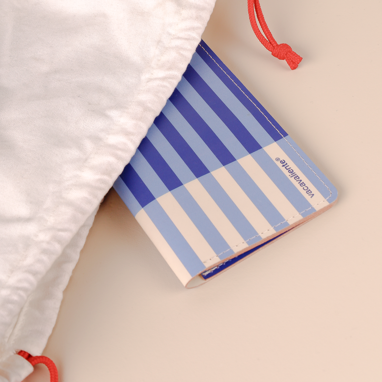 Portapasaporte Stripes
