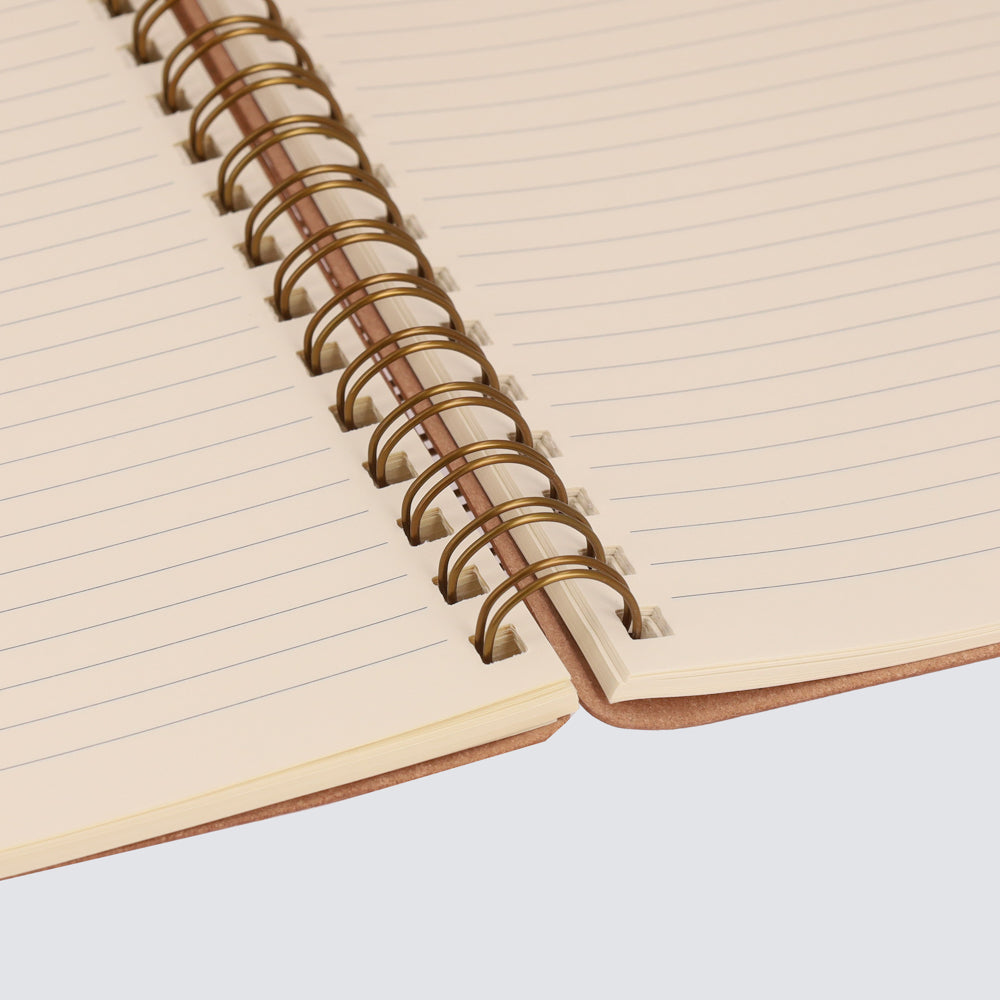 Studio A5 Ruled Refill Notebook [Without Elastic] Crudo.