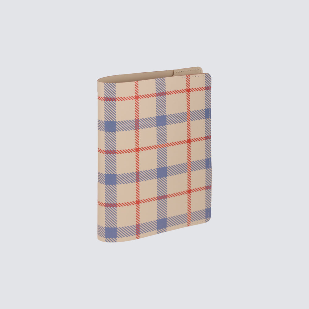 A5 Notebook Cover Tartan