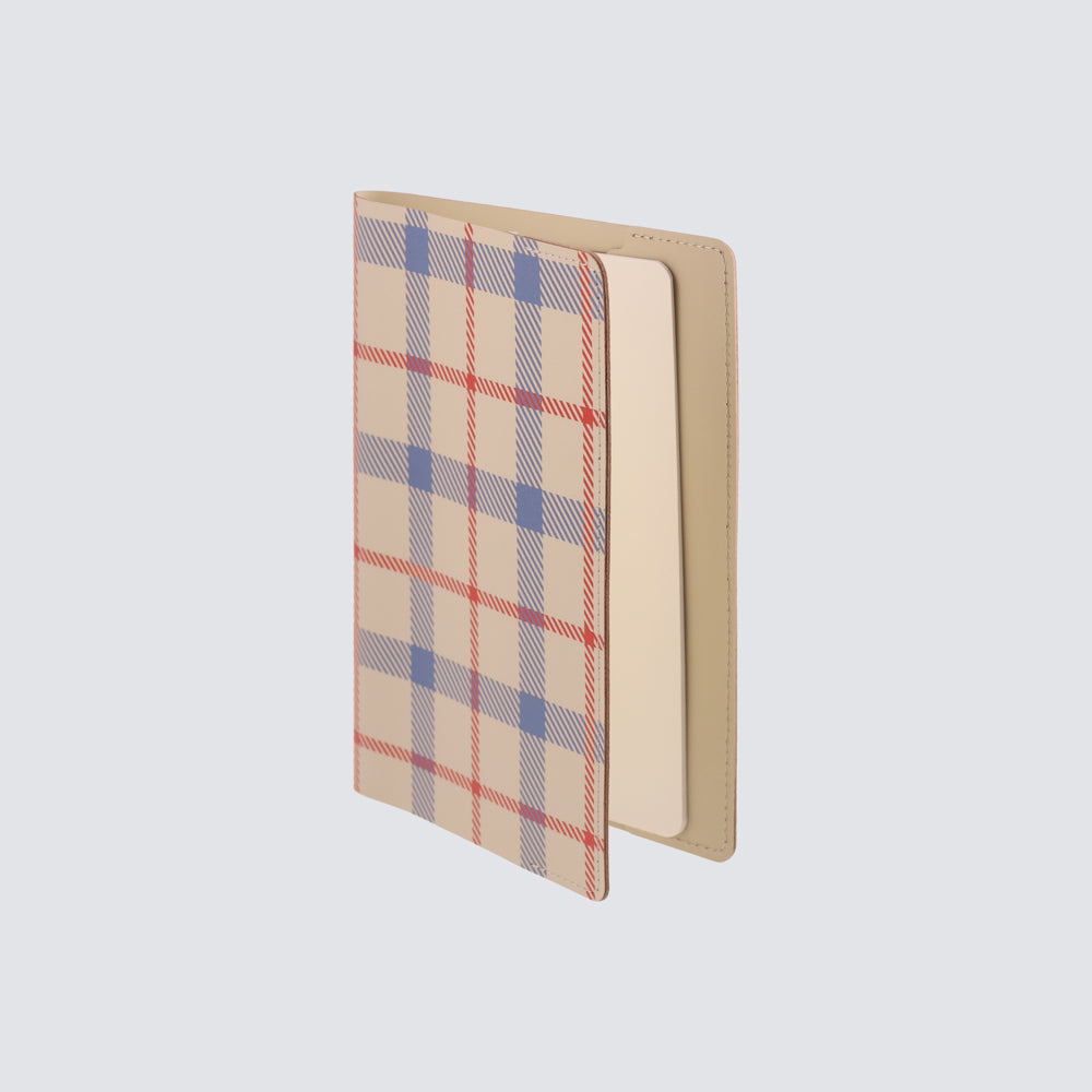 A5 Notebook Cover Tartan