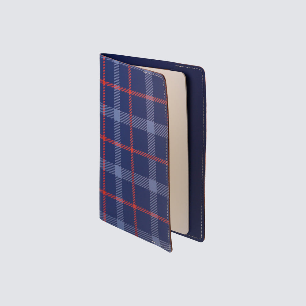 A5 Notebook Cover Tartan