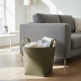 Tall basket with handles