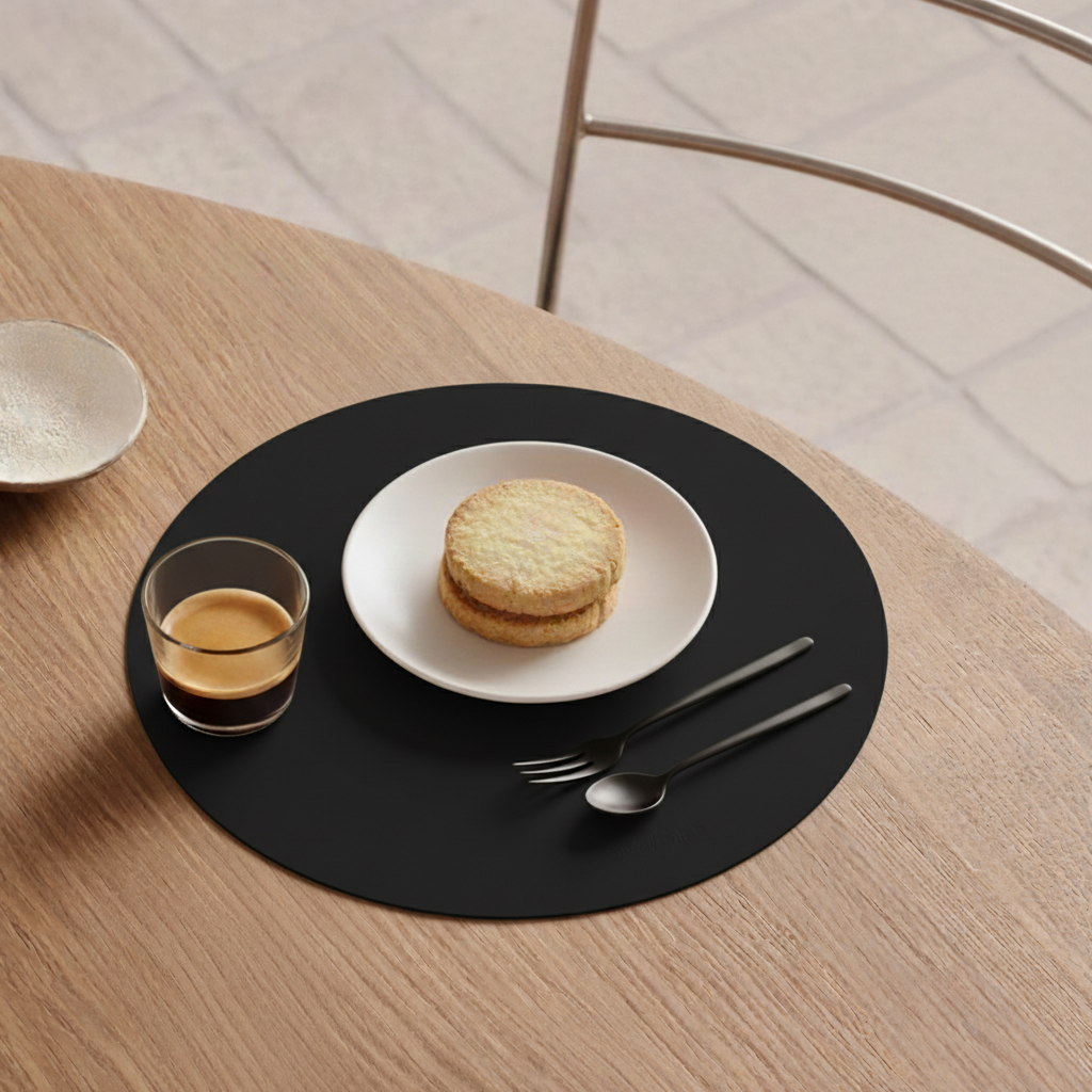 Mantel individual redondo