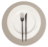 Mantel individual redondo