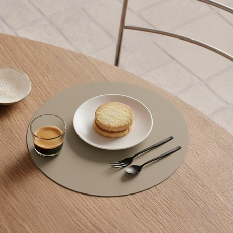 Mantel individual redondo