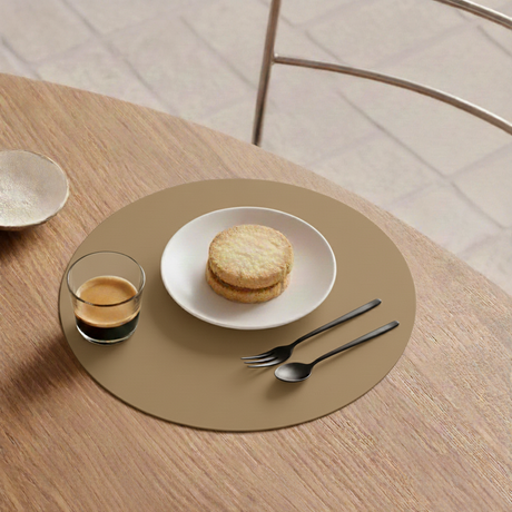 Mantel individual redondo