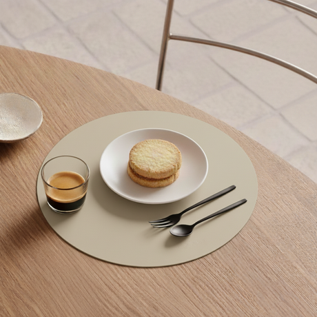 Mantel individual redondo