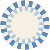 Soleil round placemat