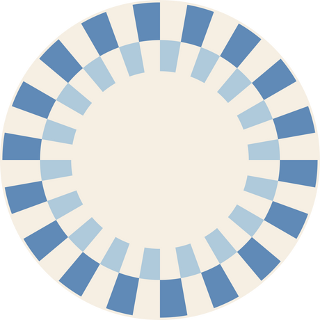 Mantel individual redondo Soleil