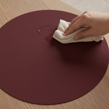 Mantel individual redondo Merlot