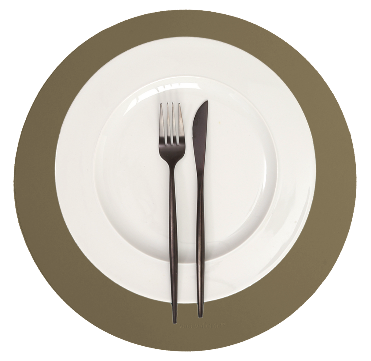 Mantel individual redondo