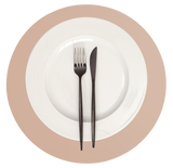 Mantel individual redondo