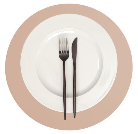 Mantel individual redondo