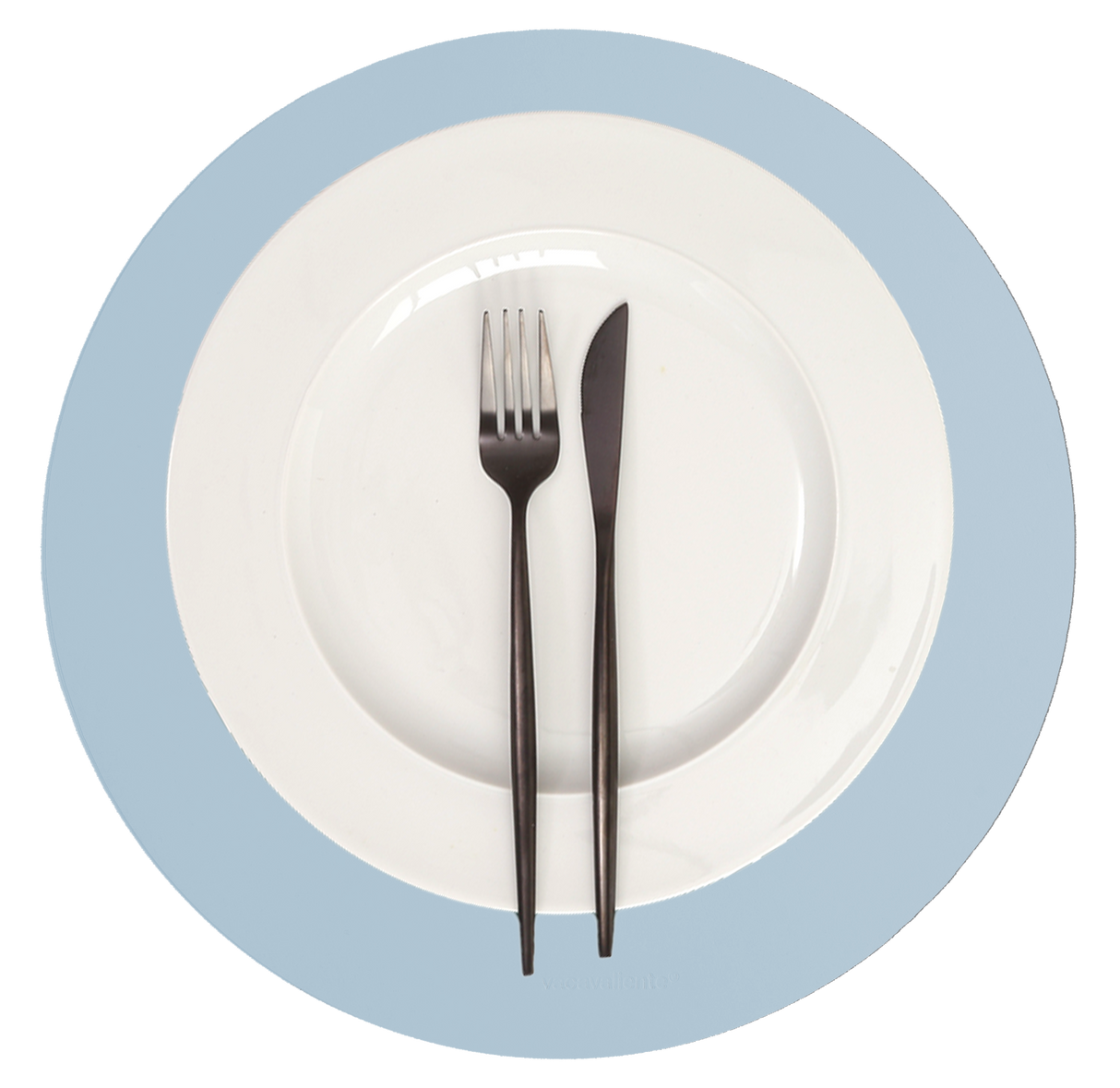 Mantel individual redondo