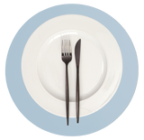 Mantel individual redondo