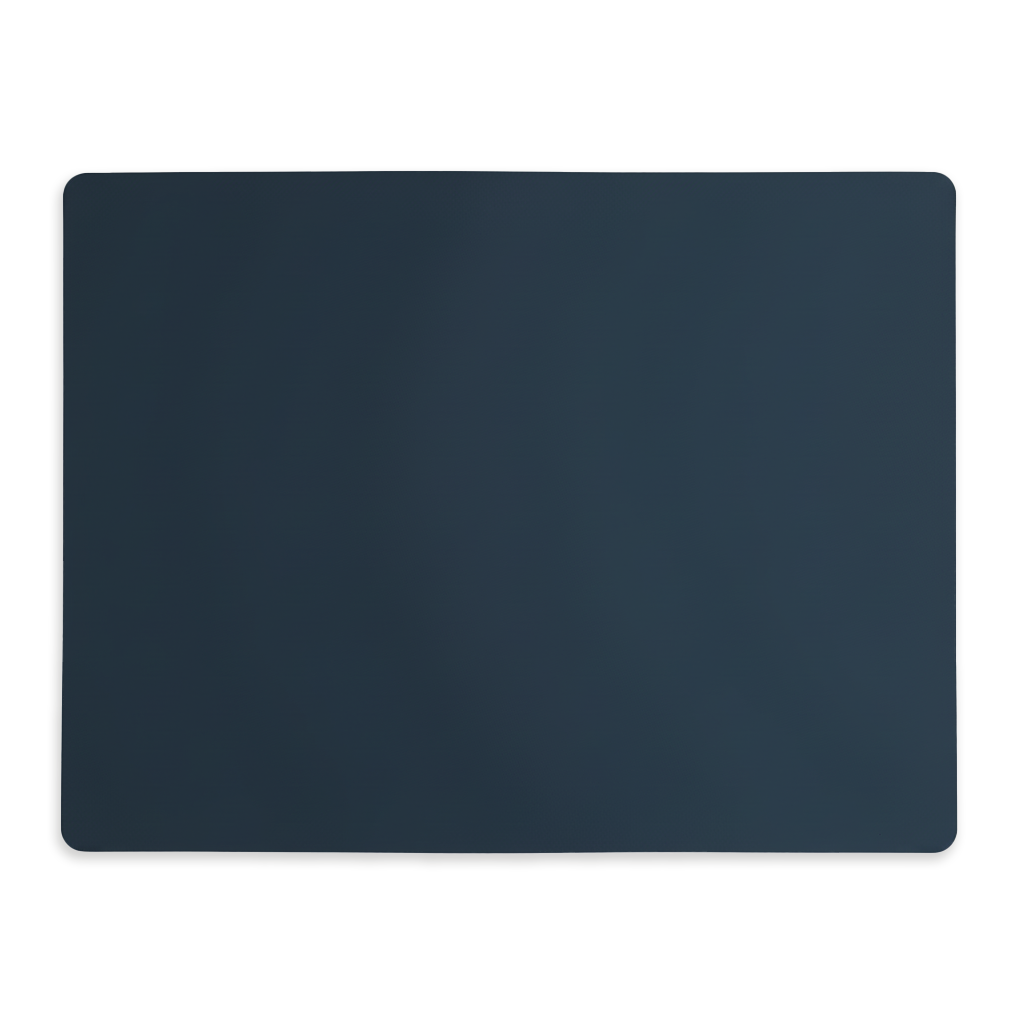 Majolica Blue rectangular placemat