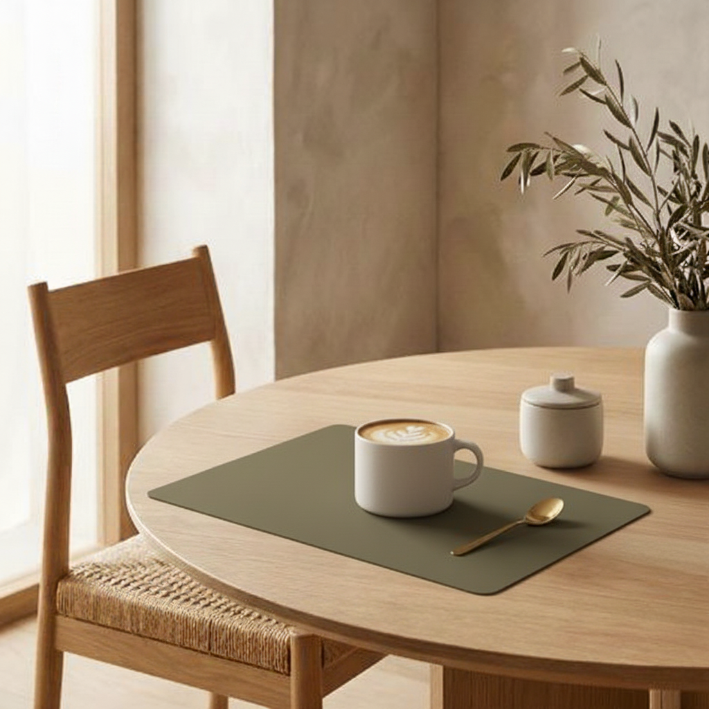 Mantel individual rectangular