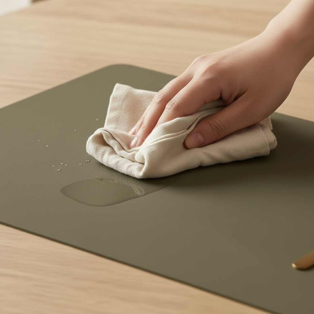 Mantel individual rectangular