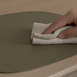 Olive stone placemat