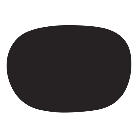 Mantel individual ovalado