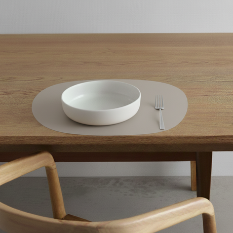 Mantel individual ovalado