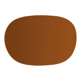 Mantel individual ovalado