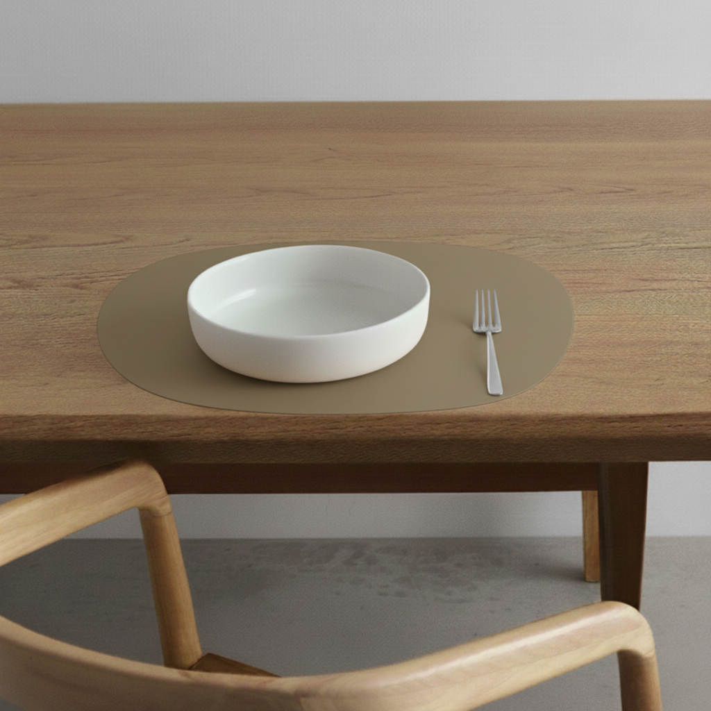 Mantel individual ovalado