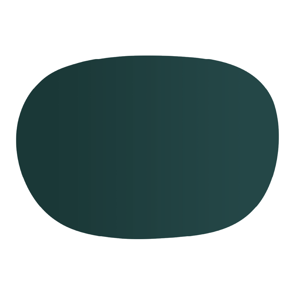 Mantel individual ovalado