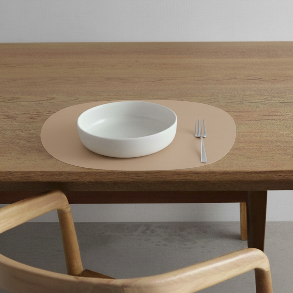 Mantel individual ovalado