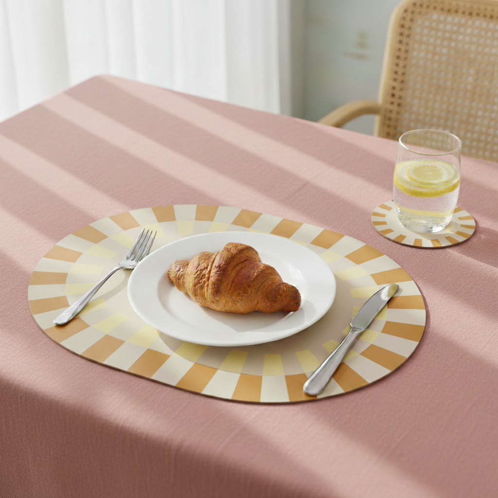 Mantel individual ovalado Soleil