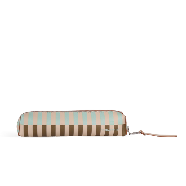 Estuche 3D S Stripes Nile Green
